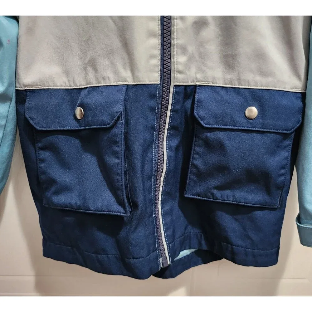 Swiss‎ Tech Toddler Kids Heavyweight Hooded Jacket Multi Blue/WhiteSize 5T